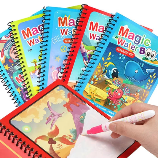 NEW Kids Magic Water Drawing Books